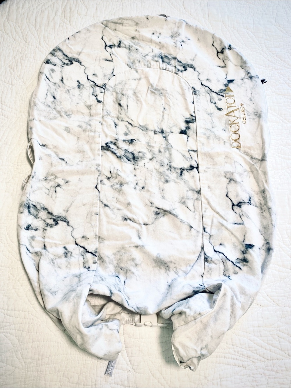 Dockatot Deluxe+ Carrara Marble Cover